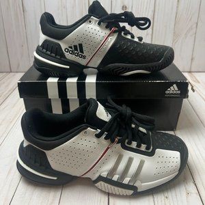 Convencional Petición Giro de vuelta adidas | Shoes | Adidas Barricade 6 Tennis Shoe White Metallic  Silversneaker Size 2 | Poshmark